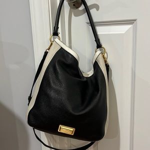 Marc Jacobs handbag! Black and tan hobo style